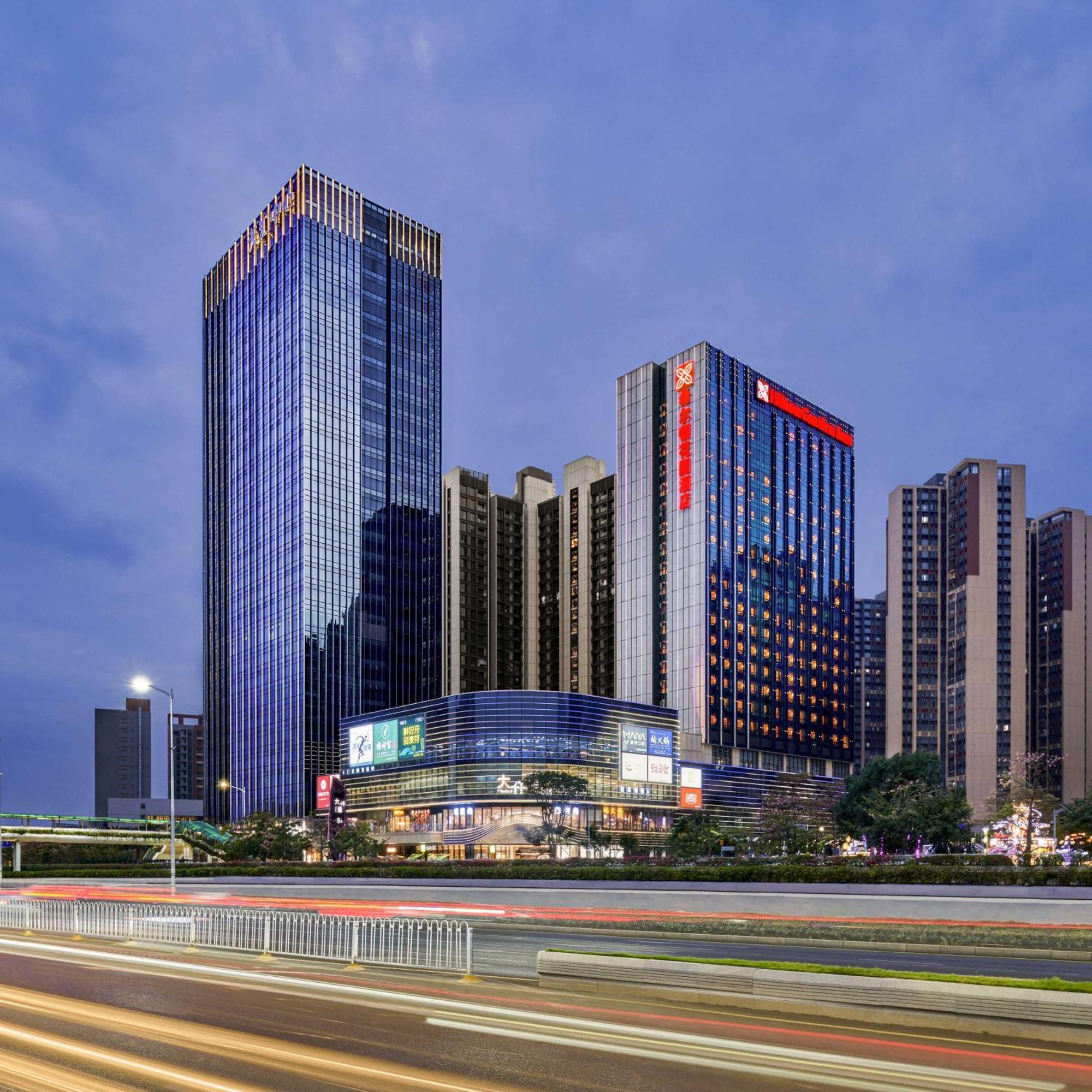 Hilton Garden Inn Shenzhen Guangming Bagian luar foto